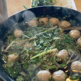 Pho HN - lots of meatballs - Noodles Near Me - Anaheim, California