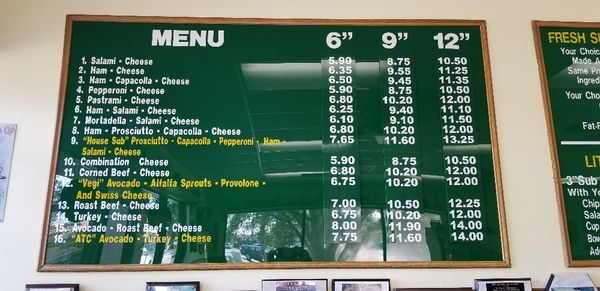 Menu photo 6 Sub-Marine San Marcos, CA Menu photo 6 Sub-Marine San Marcos, CA