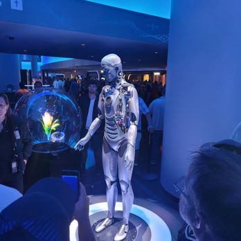 Sphere - Aura. AI exhibit in the lobby where you can interact with - Stadiums & Arenas Near Me - Las Vegas, Nevada