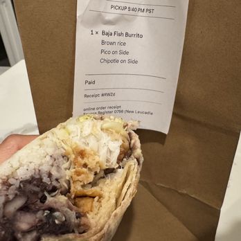 Fish 101 - Ordered Brown rice but got White again. Make sure to check ur to-go order - Seafood Near Me - Encinitas, California