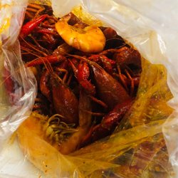 Rocking Crab Seafood & Teriyaki - Crawfish and shrimp broil