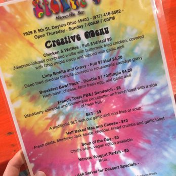 Stoney’s Munchie Bar - Menu - New American Near Me - Dayton, Ohio