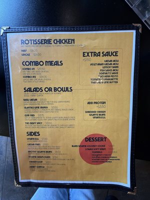 Menu photo 2 Daytrip Counter Oakland, CA
