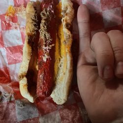 Shorty's Grill - My pinky is bigger than the chili they serve at Shortys Grill