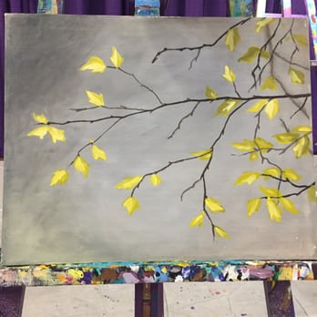Purple Easel - Master painting - Paint & Sip Near Me - Ontario, California Purple Easel - Master painting - Paint & Sip Near Me - Ontario, California