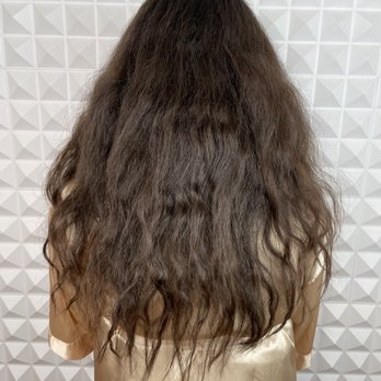 Andrea Bravo Salon - Before keratin/detox treatment - Hair Salons Near Me - South Gate, California