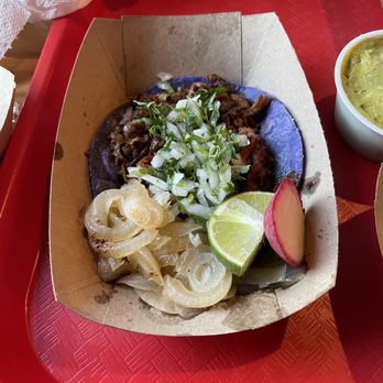 Tacos Oasis - Taco de tripas - Food Stands Near Me - Everman, Texas