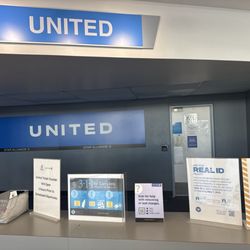 United Airlines - They all hide in the back from customers