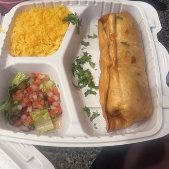 Naty’s Mexican Bar & Grill - Chimichanga - was okay. - Mexican Near Me - Lorton, Virginia Naty’s Mexican Bar & Grill - Chimichanga - was okay. - Mexican Near Me - Lorton, Virginia