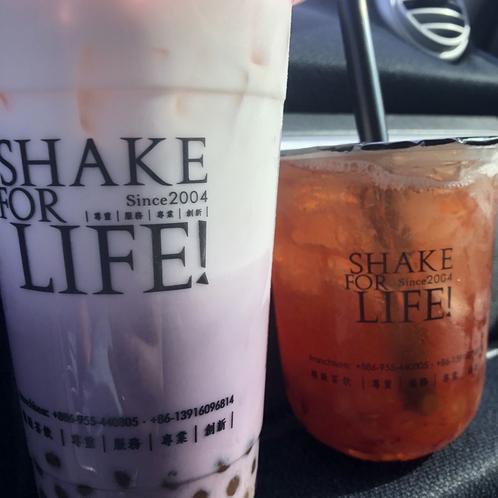 Teatopia - Taro Latte & Strawberry Green Tea - Bubble Tea Near Me - Long Beach, California Teatopia - Taro Latte & Strawberry Green Tea - Bubble Tea Near Me - Long Beach, California