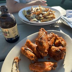 Brookside Food And Drink - Buffalo wings and poutine