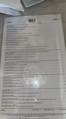 Menu photo 1 Mole Mexican Kitchen Palm Desert, CA Menu photo 1 Mole Mexican Kitchen Palm Desert, CA