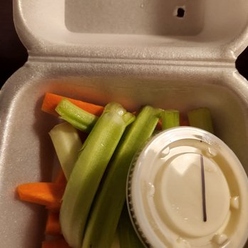 Deluxe Wingz - Side veggies yes this what they are referring to celery and carrot sticks. There is an extra charge for additional dressing. - Chicken Wings Near Me - Colorado Springs, Colorado Deluxe Wingz - Side veggies yes this what they are referring to celery and carrot sticks. There is an extra charge for additional dressing. - Chicken Wings Near Me - Colorado Springs, Colorado