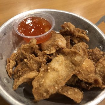 Too Thai Street Eats - G4. Crispy Chicken Skin - Thai Near Me - Carrollton, Texas Too Thai Street Eats - G4. Crispy Chicken Skin - Thai Near Me - Carrollton, Texas