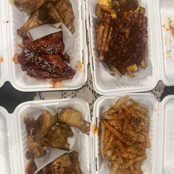 Fire Wings - 2 sets of 10 WINGS For fries, we got the LRG - CHILI CHEESE FRIES and lrg LRG - FIRE FRIES - Chicken Wings Near Me - San Mateo, California Fire Wings - 2 sets of 10 WINGS For fries, we got the LRG - CHILI CHEESE FRIES and lrg LRG - FIRE FRIES - Chicken Wings Near Me - San Mateo, California