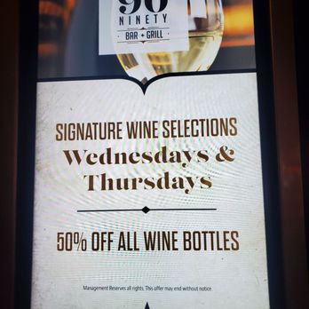 90 NINETY - Digital sign outside 90 Ninety Bar and Grill on 3/ 5/25 - New American Near Me - Las Vegas, Nevada 90 NINETY - Digital sign outside 90 Ninety Bar and Grill on 3/ 5/25 - New American Near Me - Las Vegas, Nevada