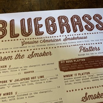 Bluegrass - Barbeque Near Me - Windsor, WNM Bluegrass - Barbeque Near Me - Windsor, WNM