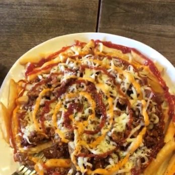 T-Town Cafe - Spicy pork and cheese fries - Desserts Near Me - Tacoma, Washington T-Town Cafe - Spicy pork and cheese fries - Desserts Near Me - Tacoma, Washington