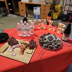 The Wine Cellar Outlet Wallingford - Charcuterie board chocolate covered treats & wine