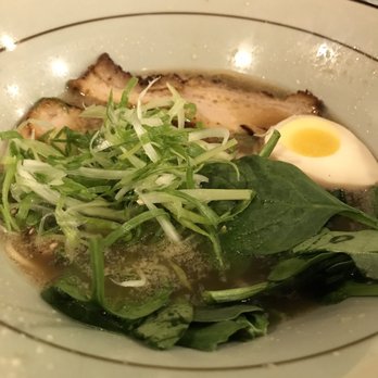 Menya Sandaime - I was hoping there would be delicious ramen underneath the included salad on top. - Ramen Near Me - Fort Lee, New Jersey Menya Sandaime - I was hoping there would be delicious ramen underneath the included salad on top. - Ramen Near Me - Fort Lee, New Jersey