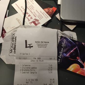 Lonja de Tapas - Mediterranean Near Me - Barcelona, B