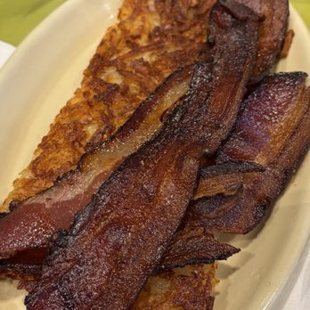 Snooze, an A.M. Eatery - Snooze Signature Bacon Hash Browns - Breakfast & Brunch Near Me - Denver, Colorado Snooze, an A.M. Eatery - Snooze Signature Bacon Hash Browns - Breakfast & Brunch Near Me - Denver, Colorado