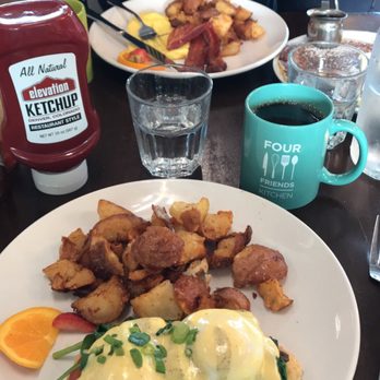 Four Friends Kitchen - Veggie Benedict and The Kitchen Sink. OMG! The best!! - Southern Near Me - Denver, Colorado