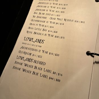 Denson Liquor Bar - Menu - Cocktail Bars Near Me - Washington, DC, District of Columbia