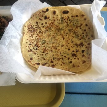 Indigo - Cauliflower stuffed paratha - Indian Near Me - Washington, DC, District of Columbia Indigo - Cauliflower stuffed paratha - Indian Near Me - Washington, DC, District of Columbia