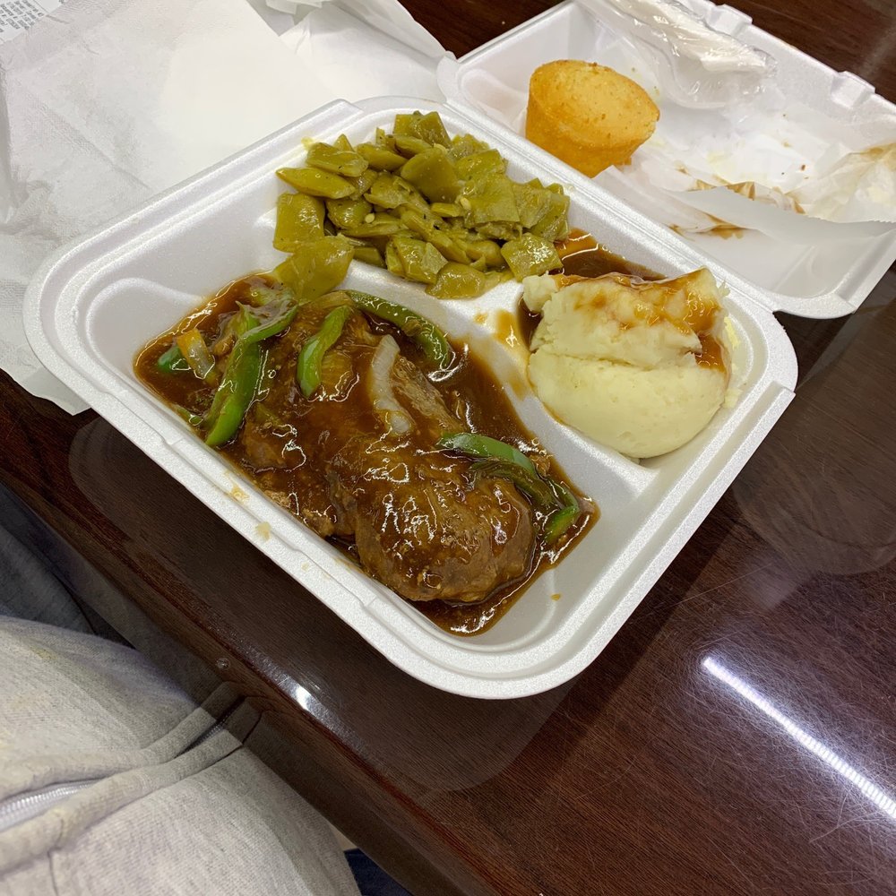 American Ranch House - Hamburger steak - New American Near Me - Tarrant, Alabama