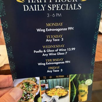 La Posada Restaurant - Happy hour food - Mexican Near Me - Arlington, Virginia