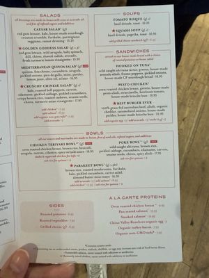 Menu photo 5 Parakeet Cafe - Little Italy San Diego, CA Menu photo 5 Parakeet Cafe - Little Italy San Diego, CA