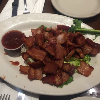 Griff's Place - Thick cut bacon with Peter Luger sauce. - Sports Bars Near Me - New Dorp Beach, New York