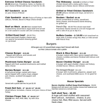 Hat Trix Bar and Grill - Menu - Bars Near Me - Hamburg, New York Hat Trix Bar and Grill - Menu - Bars Near Me - Hamburg, New York