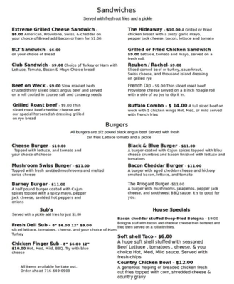 Menu photo 5 Hat Trix Bar and Grill Hamburg, NY Menu photo 5 Hat Trix Bar and Grill Hamburg, NY