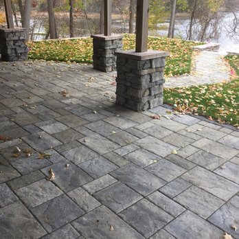 Better Lawns & Landscaping - a view of a patio - Snow Removal Near Me - Midland, Michigan