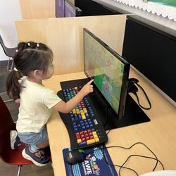 Library of the Canyons - Touchscreen computers with educational games