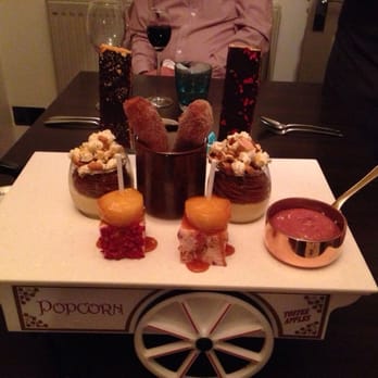 Paul Ainsworth at Number 6 - A lovely selection of deserts - British Near Me - Padstow, CON Paul Ainsworth at Number 6 - A lovely selection of deserts - British Near Me - Padstow, CON