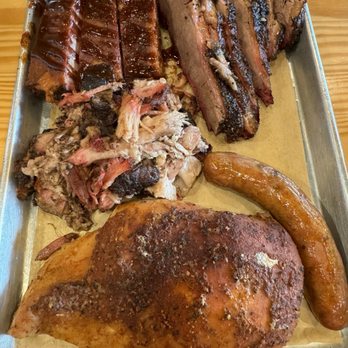 Ruby Red's BBQ - Platter for two - Barbeque Near Me - La Habra, California