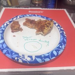 Domino’s Pizza - Plastic in dominoes pizza order. Located 926 route 6 Mahopac ny