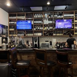 Sofia’s Italiano - Very nice wine bar area.