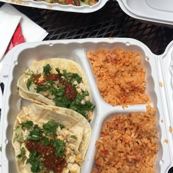 Katie's Kitchen - a tray of food with rice, chicken, and vegetables - Asian Fusion Near Me - Avalon, California