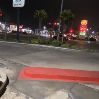 Starbucks - BEWARE of this Nasty red curb ..... ugggggg - Coffee & Tea Near Me - Chowchilla, California Starbucks - BEWARE of this Nasty red curb ..... ugggggg - Coffee & Tea Near Me - Chowchilla, California