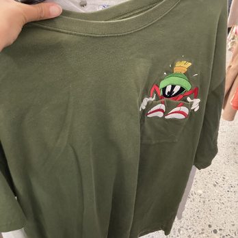 Freestyle Clothing Exchange - Green Marvin the Martian shirt - Used, Vintage & Consignment Near Me - Reno, Nevada