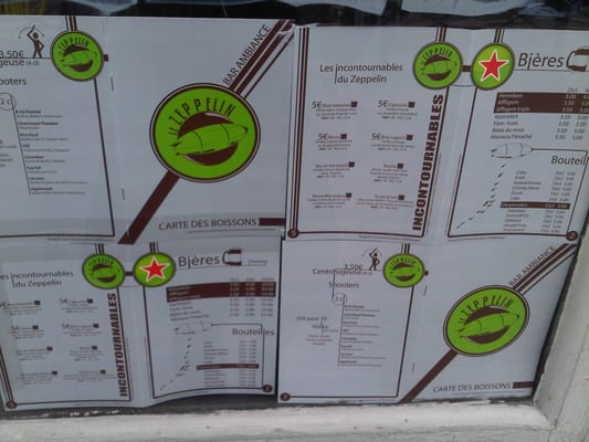 Menu photo 1 Le Zeppelin Lille, 59
