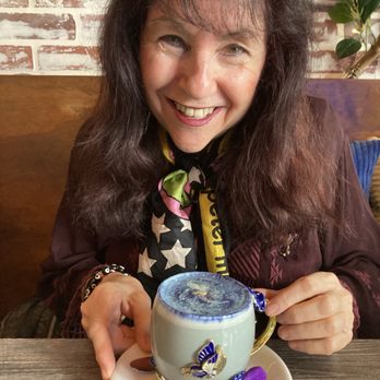 Butterfly Pea Cafe - Wonderful butterfly pea late - Creperies Near Me - Los Angeles, California