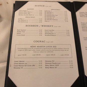Fogo de Chão - Drink Menu - Steakhouses Near Me - Orlando, Florida