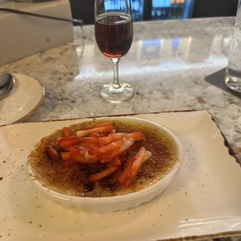 Jimmy P's Charred - Creme Brûlée is fantastic. - Steakhouses Near Me - Naples, Florida Jimmy P's Charred - Creme Brûlée is fantastic. - Steakhouses Near Me - Naples, Florida
