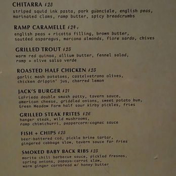 Darling Jack's Tavern - menu - New American Near Me - Philadelphia, Pennsylvania