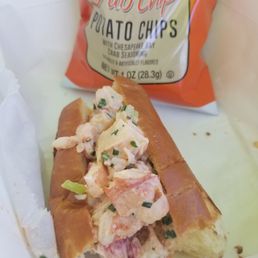 Half-eaten lobstah roll Half-eaten lobstah roll